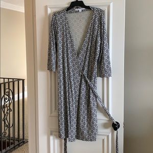 Diane Von Furstenberg New Jillian Wrap Dress